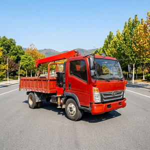Grúa de Carga para Camión de 5T Confiable con Radio de Trabajo de 8.6m, Caja de Carga de 3.5m y Giro de 360° °   Rotación para Carga de Mercancías en Obras de Construcción - Product Image 6