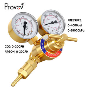 Equipo de Soldadura, Conector de 1/4 de Pulgada, Salida de 5/8 9/16, Regulador de Presión de Gas <span class=keywords><strong>CO2</strong></span> Argón CGA580 para Soldador TIG MIG - Product Image 4