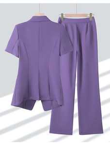 Completo Estivo da <span class=keywords><strong>Donna</strong></span> Anna Khaki, Pantaloni Larghi e Top, <span class=keywords><strong>Abbigliamento</strong></span> Casual di Qualità, Set 2 Pezzi - Product Image 6