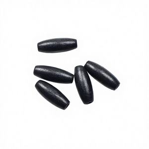 wooden <b>Beads</b> 8*22.5mm Natural Wood Loose Hole 3mm DIY <b>Men</b> Necklace <b>Bracelet</b> Jewelry Making Findings - Product Image 4