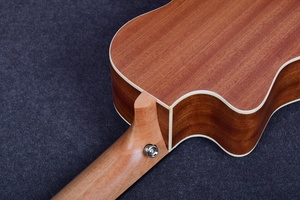 เครื่องดนตรียอมรับอูคูเลเล่6สายไนลอน,อุปกรณ์อิเล็กทรอนิกส์แบบ Cutaway <span class=keywords><strong>Guitalele</strong></span> ขนาด30นิ้ว - Product Image 5