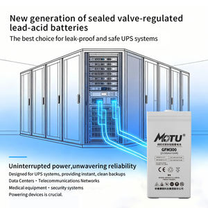 Baterías de alta fiabilidad y alta capacidad MOTU Manufacturer 2V GFM300Ah GFM200Ah, ideales para sistemas UPS de comunicación. - Product Image 5