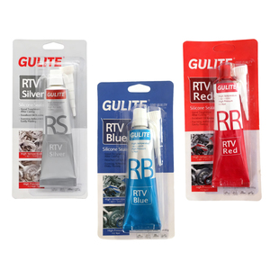 Scellant structurel neutre sans <span class=keywords><strong>joint</strong></span>, silicone imperméable résistant aux hautes températures, 100% silicone RTV, utilisation en construction, 85g - Product Image 5