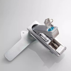 Plane Lock Zinc Alloy Longyu AB102-3-1 Push <strong>Button</strong> Cam Lock Electric Cabinet Lock - Product Image 2