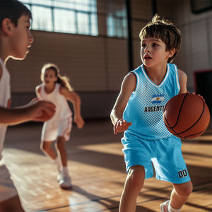 Ensemble <span class=keywords><strong>de</strong></span> maillots <span class=keywords><strong>de</strong></span> <span class=keywords><strong>basket</strong></span>-ball personnalisés en gros, style drapeau national, adolescents, grande taille, 100% polyester, antibactérien, séchage rapide - Product Image 5