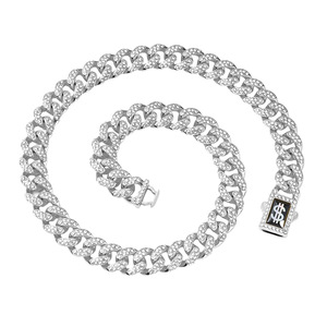 สร้อยคอแฟชั่นทรงเรขาคณิตแบบเรียบง่าย สไตล์ฮิปฮอป วัสดุอัลลอยด์ สำหรับผู้ชาย ขายดีประจำปี 2026  รับผลิตตามแบบ  ขายส่งเครื่องประดับ - Product Image 5