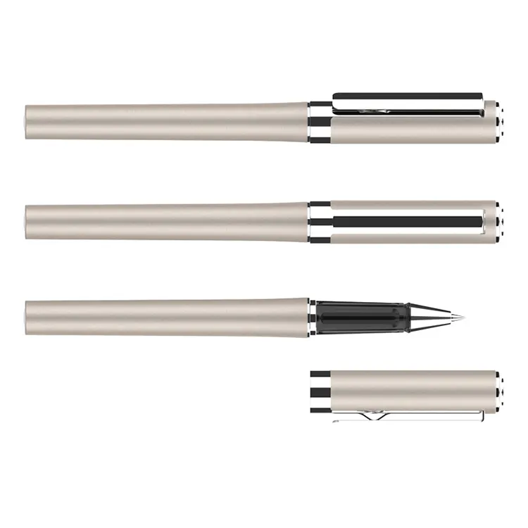 Custom Luxe 0.5 Mm Balpen Vullingen Metalen Rollerball Inkt Pen