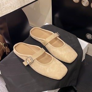 Nuove Comode Ballerine da Lavoro 2026, Scarpe Casual da Donna a <span class=keywords><strong>Basso</strong></span> Prezzo, <span class=keywords><strong>Sandali</strong></span> Estivi con Fibbia, Eleganti Mules Casual Rosa - Product Image 5