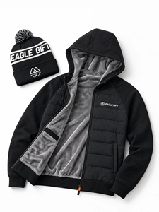 Nueva llegada, sudaderas con capucha de invierno para hombre de primera calidad, ropa informal transpirable, sudaderas con capucha con cremallera para hombre adulto - Product Image 1
