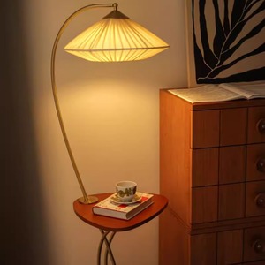 Wheat Ear Floor Lamp Led <b>Light</b> Source Adjustable Height <b>Bedside</b> Reading Lamp For Bedroom And Living Room - Product Image 2