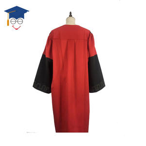 Toga de Graduación Personalizada para Estudiantes Chinos, Uniforme <span class=keywords><strong>Escolar</strong></span> con Botón Frontal y Bordado en las Mangas - Product Image 2