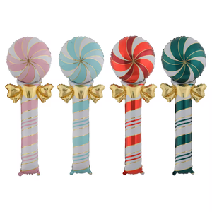 Outsize Noël Candy Cane Feuille Ballons Décor <span class=keywords><strong>De</strong></span> Fête <span class=keywords><strong>De</strong></span> Noël Bonhomme <span class=keywords><strong>De</strong></span> Neige Ballons Jouets Nouvel An Fête Décoration <span class=keywords><strong>De</strong></span> Noël Décor À La Maison - Product Image 1