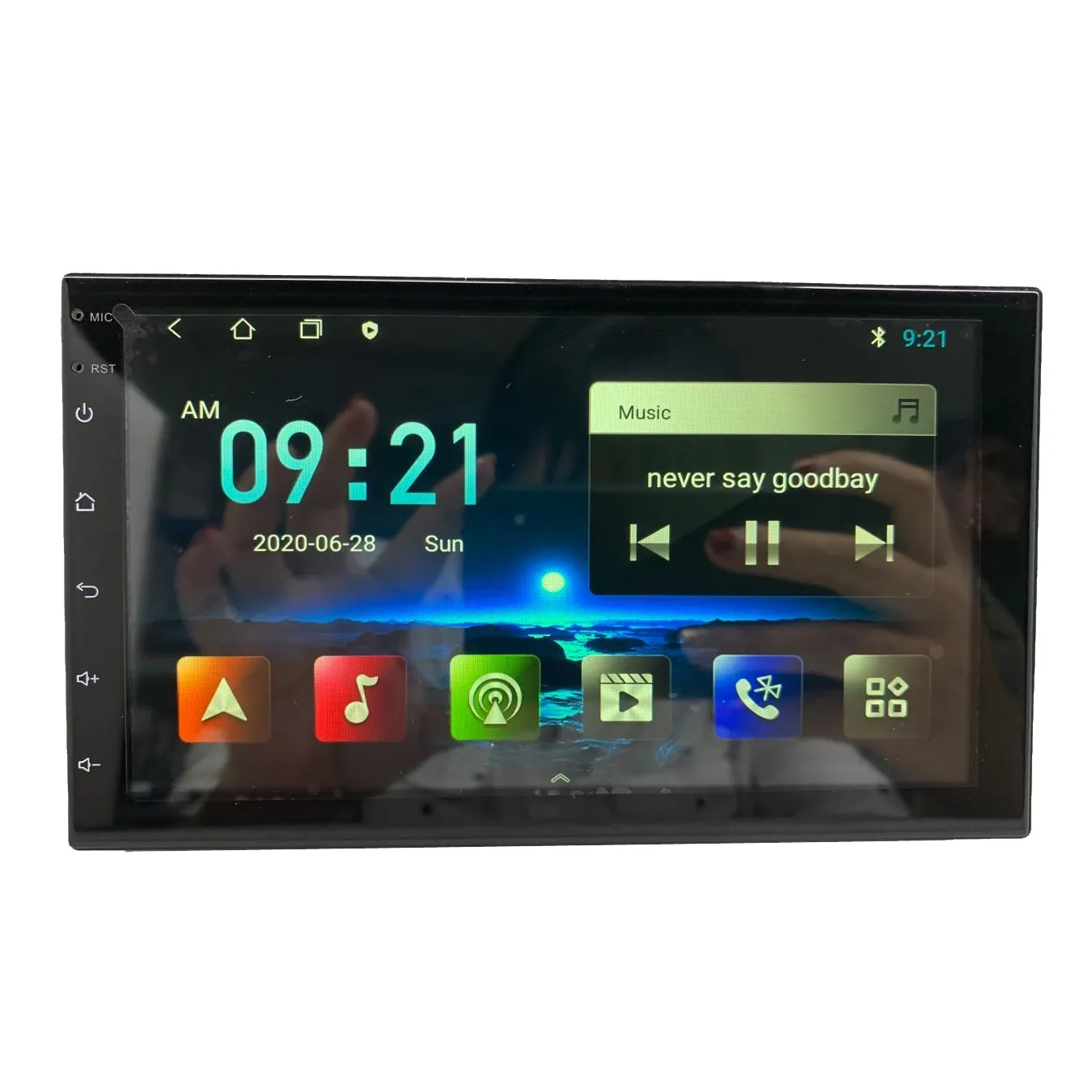 7 polegadas Android 2 DIN Car Multimedia Player de Rádio de Navegação GPS Universal fone de ouvido Estéreo Com Câmera para Nissan Peugeot Toyota Autoradio