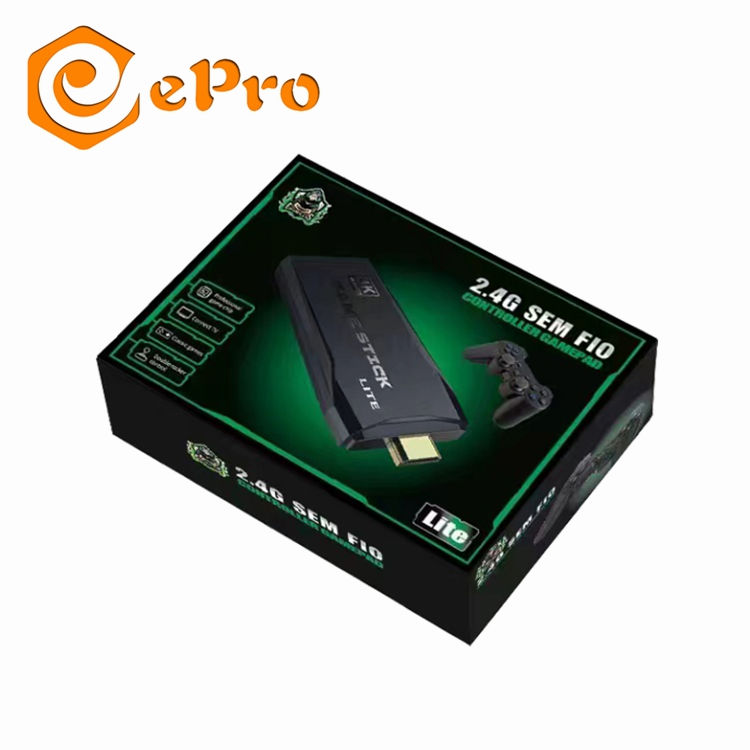 M8 Trò Chơi Giao Diện Điều Khiển Thanh 4K HD Mini Cổ Điển Retro TV Video Chơi Game Box 2.4G Không Dây Gamepad Được Xây Dựng Trong 3500 Trò Chơi Máy Nghe Nhạc