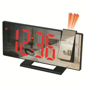 Alarme de <span class=keywords><strong>projecteur</strong></span> LED alimentée par USB pour chambres à coucher Design rabattable avec écran IPS Système d'exploitation Symbian Caractéristique <span class=keywords><strong>WiFi</strong></span> - Product Image 5