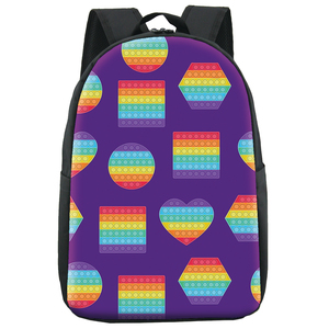 Mochila <span class=keywords><strong>Pop</strong></span> <span class=keywords><strong>It</strong></span> Fidget a la Moda con Logotipo Personalizado, <span class=keywords><strong>Mochilas</strong></span> <span class=keywords><strong>Escolares</strong></span> con Diseño <span class=keywords><strong>de</strong></span> Puntos para Niñas y Niños - Product Image 4