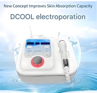 Masajeador Facial Frío y Caliente para Reducir Poros, Reafirmar la Piel y Tonificar el Rostro, Máquina Facial con Tecnología de Electroporación de Martillo Frío y Caliente