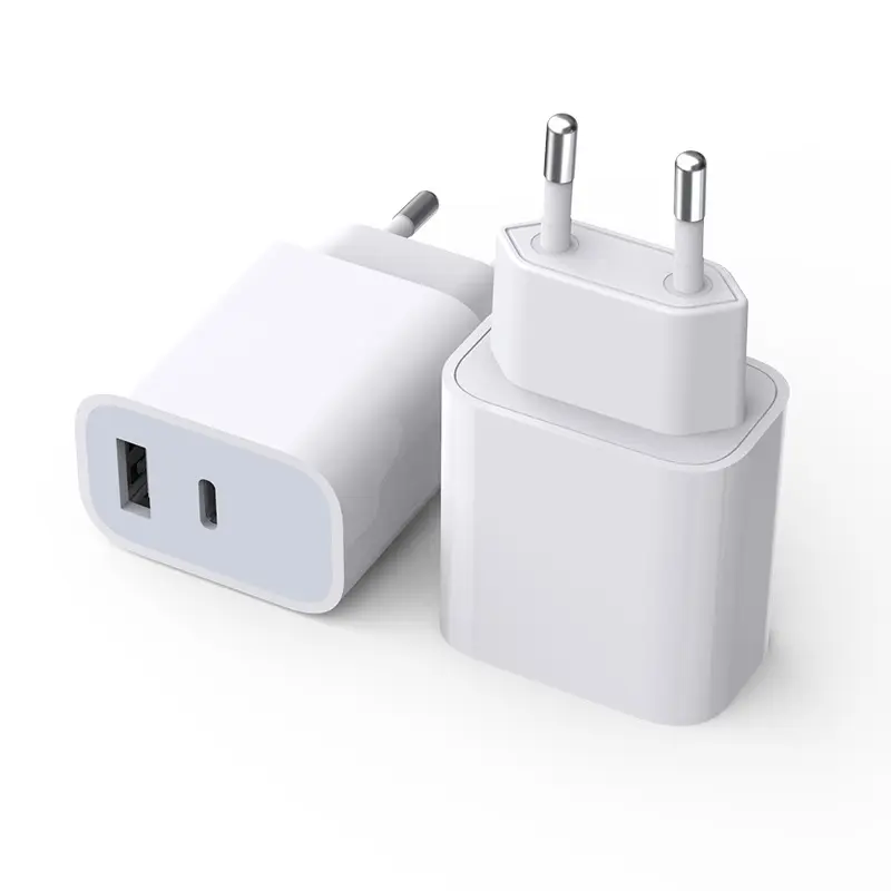 Fabrieks Hete Verkoop 2 In 1 Snel Opladen Voor Iphone 12 11 Pro Max Xs/R Pd 20W 18W Set USB-C Type-C Kabel 9V 2a Lader Adapter