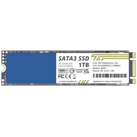 قرص صلب SSD بسعة 1 تيرابايت من مصنع شنزن بسعر الجملة، M.2 SATA 2280، قرص صلب فائق السعة SSD SATA III