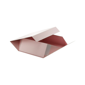 Caja de Regalo de Papel Rígido Magnética Plegable Rosa de Lujo Grande con Logotipo Personalizado para Empaque - Product Image 6