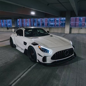 Kit carrosserie large en fibre de carbone pour Mercedes <span class=keywords><strong>AMG</strong></span> GT, style G-T-3 amélioré, avec lèvre avant, diffuseur et spoiler - Product Image 4