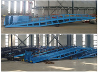 Rampe de quai mobile de qualité industrielle, hydraulique, réglable, pour le chargement et le déchargement, destinée aux ports, entrepôts, logistique, chariots élévateurs, avec certification CE