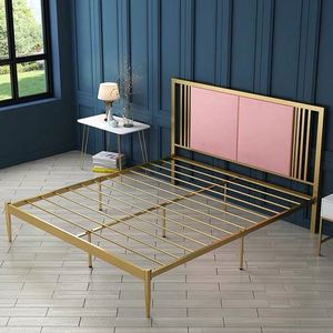 แผ่นเหล็กโบราณสำหรับเตียงขนาดควีนไซส์สำหรับห้องแต่งงาน - Product Image 3