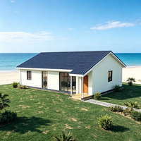 Maison préfabriquée de luxe en structure légère en acier, villa à ossature légère en acier haute résistance