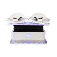 VR Twin Skateboard Super Estimulación Flight Simulator Full Action Flight VR Arcade Game Machine