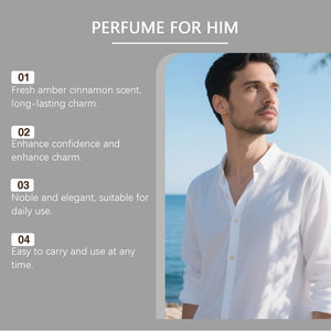 Perfume Masculino con Rodamiento de Bolas - Emana una Fragancia Encantadora y Fresca con una Larga Duración Natural. Adecuado para Varias Ocasiones. - Product Image 4