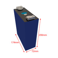 Cellule de batterie au phosphate de fer et de lithium Guoxuan 314Ah, 21Ah-314Ah pour véhicules électriques, origine Chine -20~60