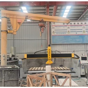 Nâng miễn phí đứng pilllar bài gắn slewing <span class=keywords><strong>slab</strong></span> JIB <span class=keywords><strong>Crane</strong></span> 1 tấn <span class=keywords><strong>Single</strong></span>-<span class=keywords><strong>beam</strong></span> đá nâng máy để bán - Product Image 4