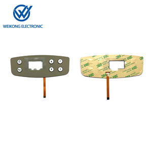 Pièce en caoutchouc de silicone personnalisée avec interrupteur à bouton-poussoir à membrane de câble flexible FPC - Product Image 6