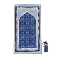 Prayer Mat Muslim Prayer Journal Portable Carpet Storage Pocket Designed Persian Carpets Prayer Mat
