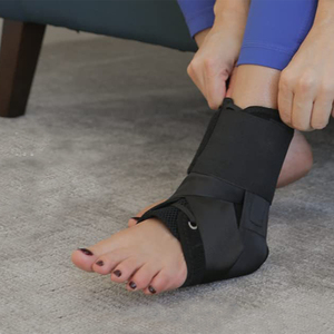 Supporto <span class=keywords><strong>per</strong></span> Caviglia con Lacci e Cinghie di Stabilizzazione <span class=keywords><strong>per</strong></span> Prevenire e Recuperare da Distorsioni alla Caviglia - Product Image 5