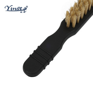 Cepillo para zapatos Yinste con cerdas suaves de pelo de cerdo para limpiar y cuidar los zapatos - Product Image 2