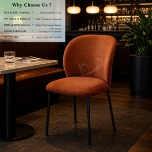Sillas <span class=keywords><strong>de</strong></span> Comedor OKAY, Estilo Moderno Minimalista, Tapizadas en Tela, para Cafetería, Banquete, <span class=keywords><strong>Bodega</strong></span>, Venta al Por Mayor - Product Image 1