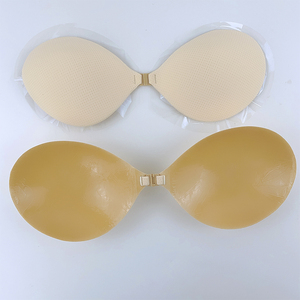 Sujetadores adhesivos de silicona con sujeción fuerte, reutilizables, <span class=keywords><strong>sin</strong></span> <span class=keywords><strong>tirantes</strong></span>, para vestidos <span class=keywords><strong>sin</strong></span> espalda, estilo diario, <span class=keywords><strong>sujetador</strong></span> de agua <span class=keywords><strong>sin</strong></span> costuras con copa con logotipo - Product Image 1