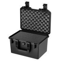 Nouvelle conception de boîte en plastique étanche IP67, boîte à outils de transport, boîte de vol, boîtes en plastique personnalisées