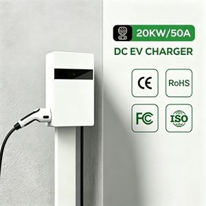 <span class=keywords><strong>Borne</strong></span> de recharge rapide DC 20 kW pour véhicules électriques, connecteur CCS2, intelligente, OCPP 1.6J, accès RFID, station de recharge publique professionnelle - Product Image 2
