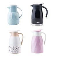 Jarra de Agua al Vacío Personalizada de PP con Interior de Vidrio, Termo para Té y Café