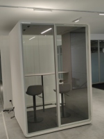 Cabine téléphonique insonorisée pour bureau, pod de bureau facile à déplacer, pod de travail