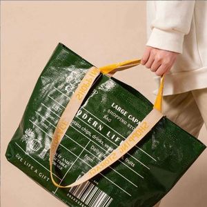 OEM Custom Multi-Color Waterproof Digital Printing Tote Shopping <b>Bag</b> <b>Foldable</b> Reusable Laminated PP Woven Wholesale Gift Logo - Product Image 2