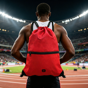 Sacs à cordon personnalisés avec logo, sacs à cordon de plusieurs tailles, sacs à cordon sportifs personnalisés, sac à cordon de football - Product Image 1
