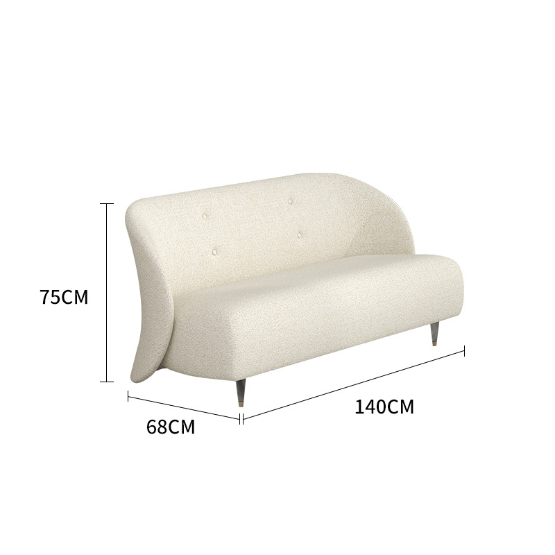 Piel de cordero blanca para varias personas.