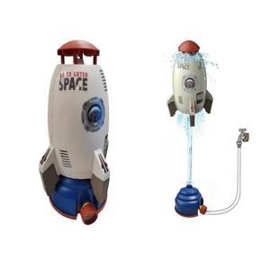2025 nuevo verano al aire libre rociador de agua cohete espacial rociador juguete niños pequeños eyección cohete rociador chorro de agua cohete - Product Image 1
