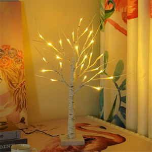 LED Luminous Birch Tree <b>Night</b> <b>Light</b> for Bedroom Decoration Small Home Atmosphere Lighting - Product Image 2