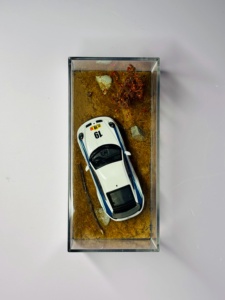 Caja de Almacenamiento para Modelos a Escala 1/64, MiniGT, <span class=keywords><strong>Hot</strong></span> <span class=keywords><strong>Wheels</strong></span>, Micro Dioramas, Base Antipolvo, Vitrina para Exhibición de Autos a Escala, 120x58x45mm - Product Image 4