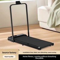 Caminadora Eléctrica para el Hogar, Máquina para Caminar en Interiores, Plegable, Silenciosa, Caminadora Plegable