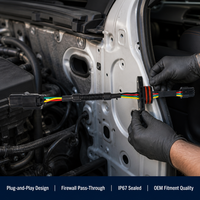Harness Kabel Universal Multi Pin Terlindungi untuk Sensor E-Bike Bersertifikasi IATF16949